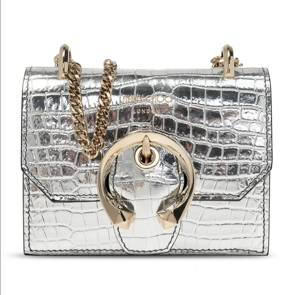 JIMMY CHOO MINI PARIS SHOULDER BAG